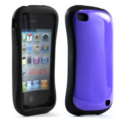 iPhone 4 4S Candy Shell Case (Purple)